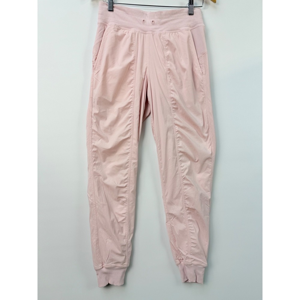 Lululemon Dance Studio Mid-Rise Jogger Full Length Womens Size 6 Pink Athleisure